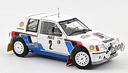 Modell Peugeot 205 T16 Rallye Monte Carlo 1985